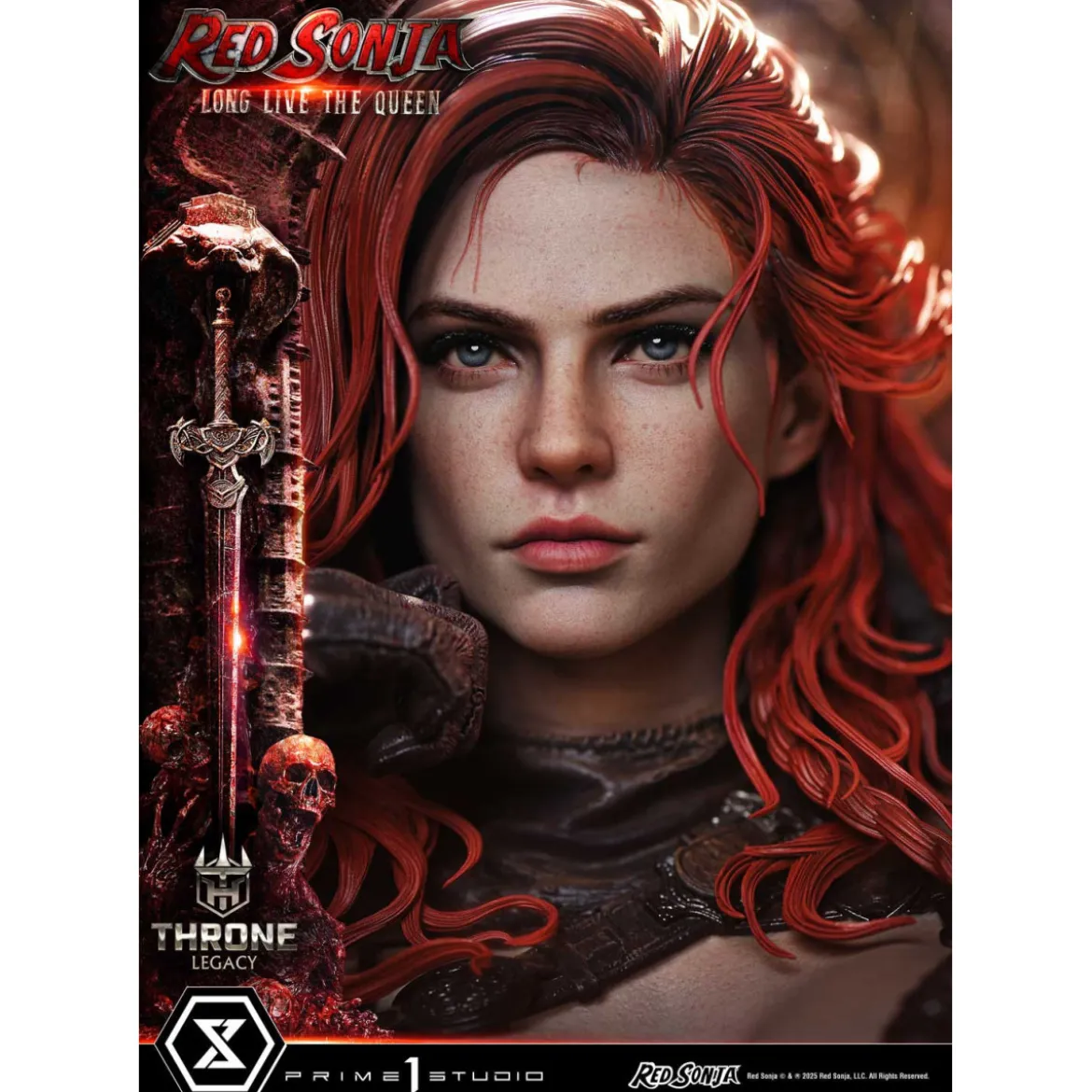 Prime 1 Throne Legacy Red Sonja Red Sonja : Long Live the Queen
