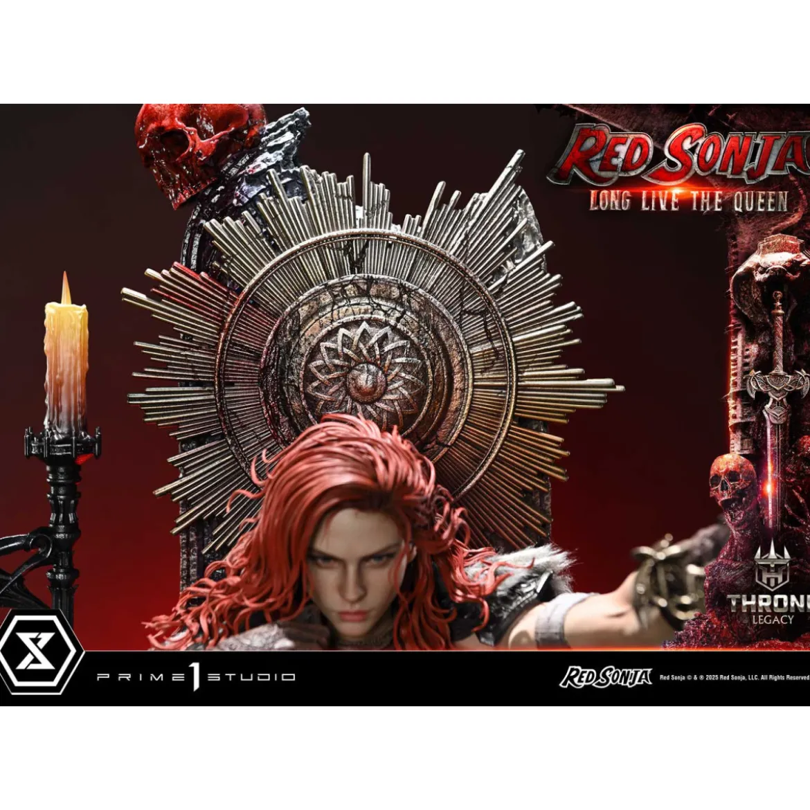 Prime 1 Throne Legacy Red Sonja Red Sonja : Long Live the Queen