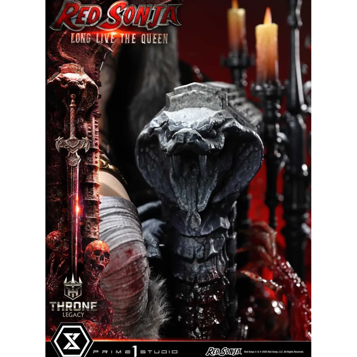 Prime 1 Throne Legacy Red Sonja Red Sonja : Long Live the Queen
