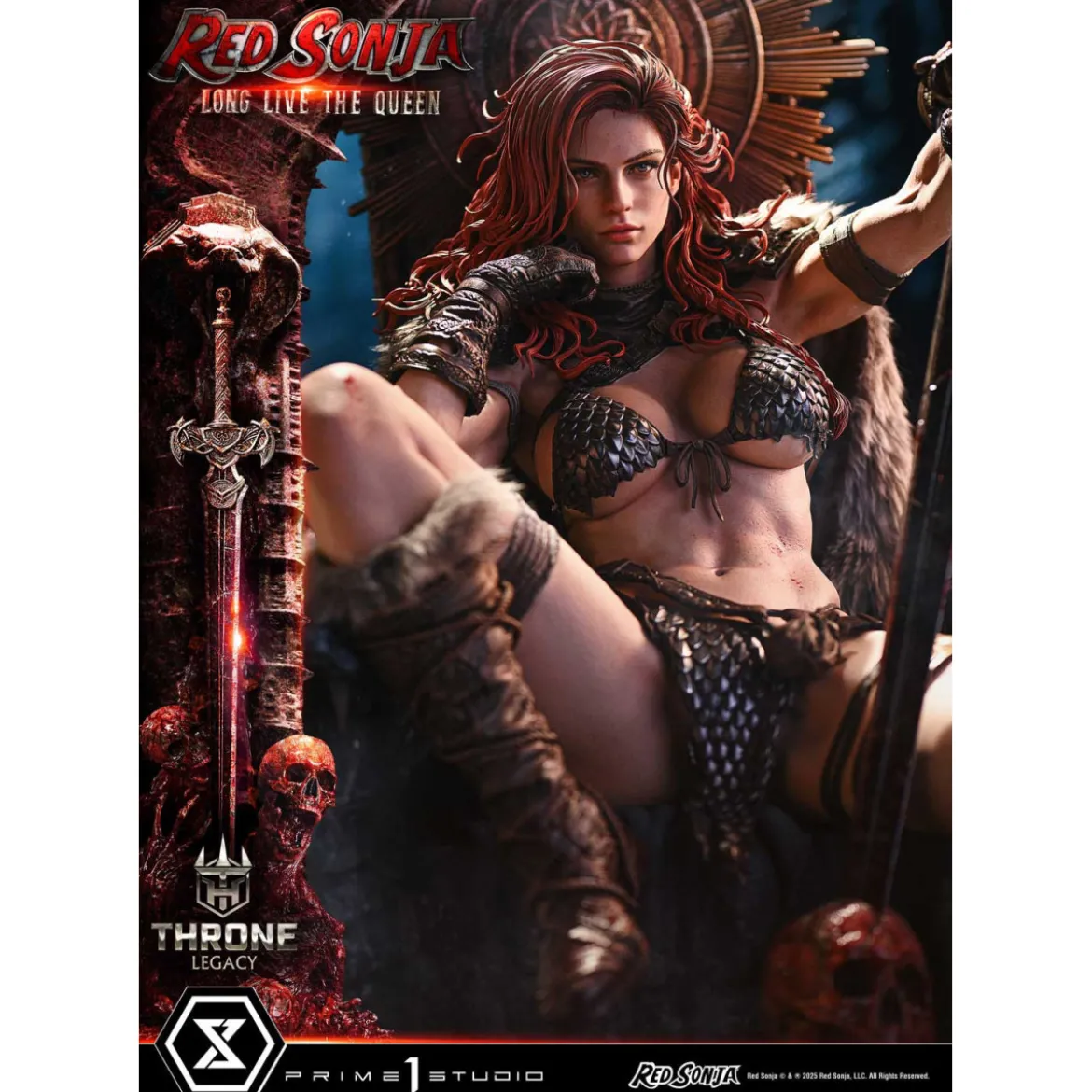 Prime 1 Throne Legacy Red Sonja Red Sonja : Long Live the Queen