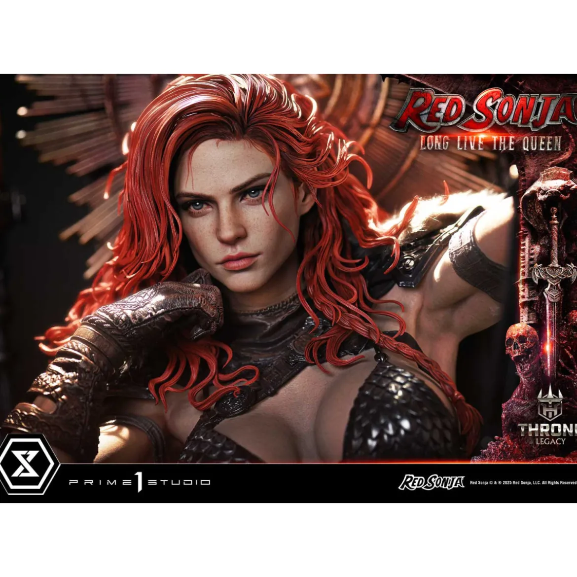 Prime 1 Throne Legacy Red Sonja Red Sonja : Long Live the Queen