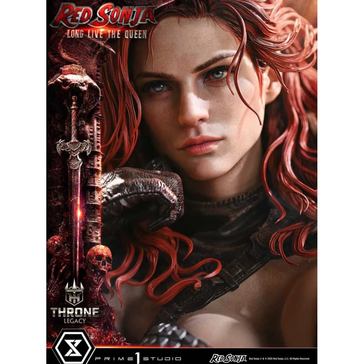 Prime 1 Throne Legacy Red Sonja Red Sonja : Long Live the Queen