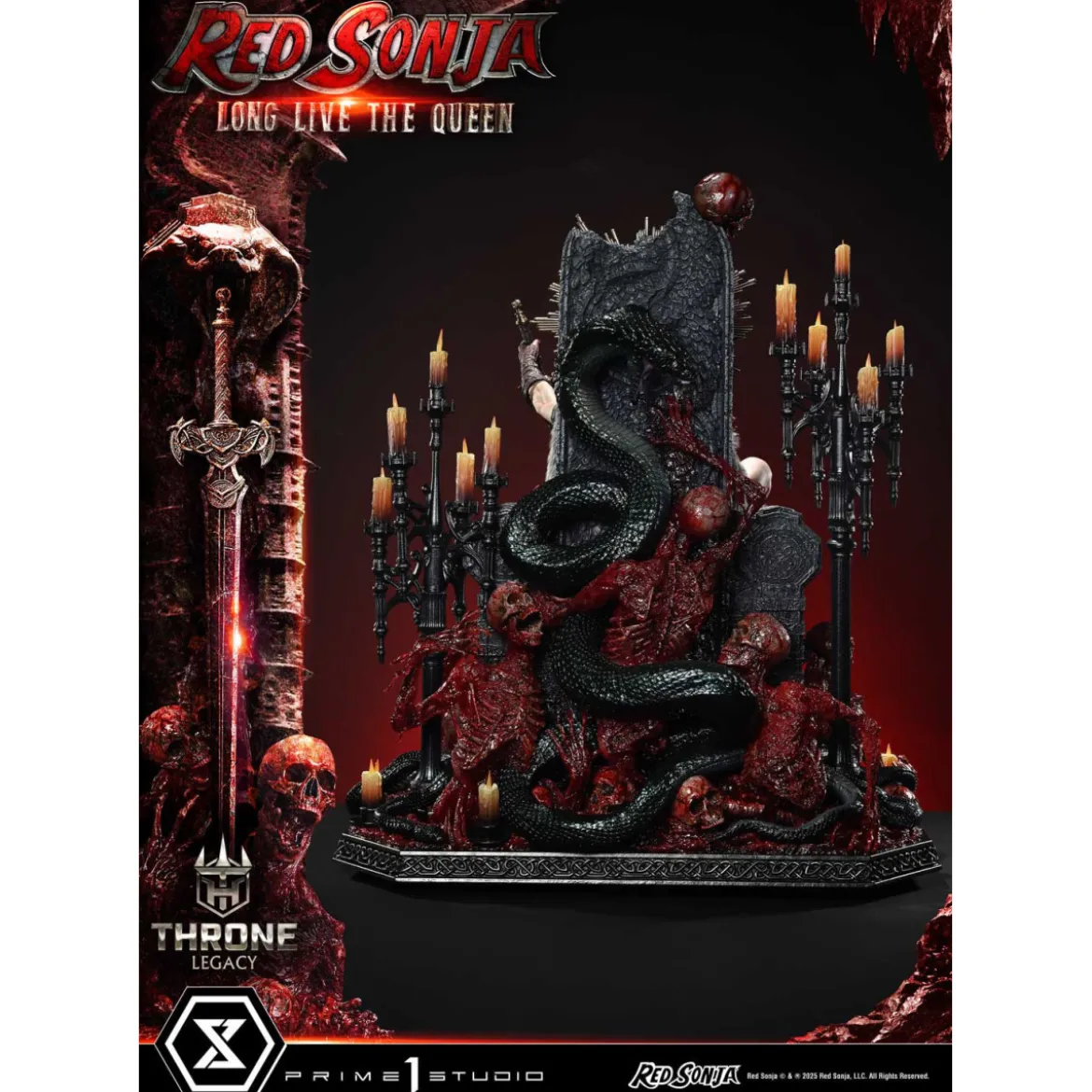Prime 1 Throne Legacy Red Sonja Red Sonja : Long Live the Queen