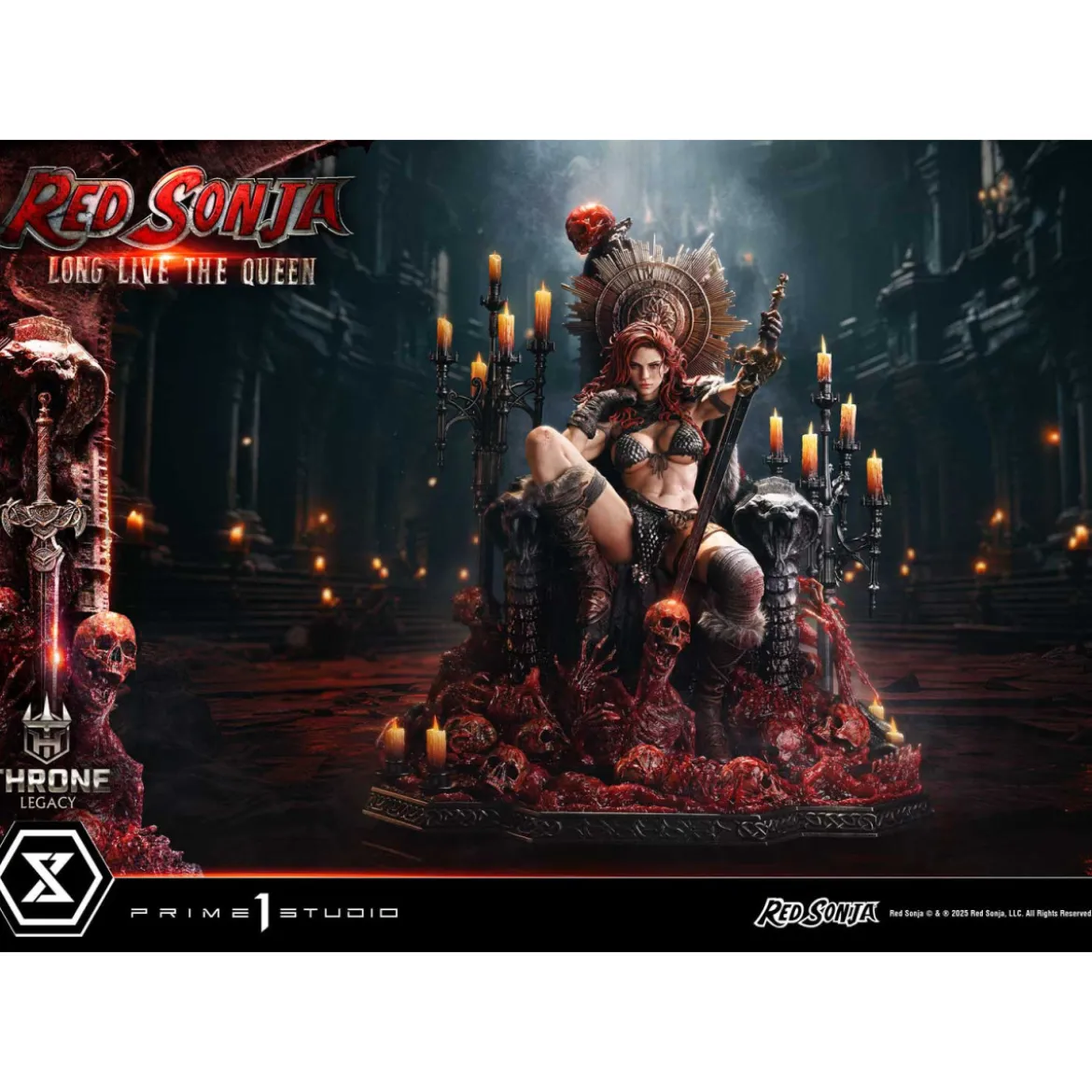 Prime 1 Throne Legacy Red Sonja Red Sonja : Long Live the Queen