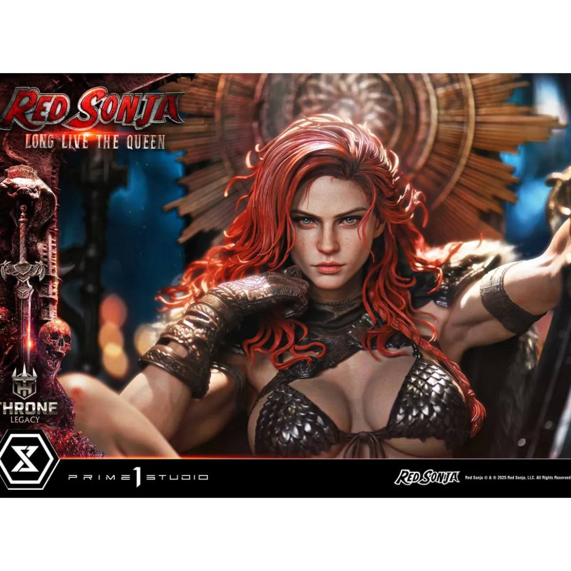 Prime 1 Throne Legacy Red Sonja Red Sonja : Long Live the Queen