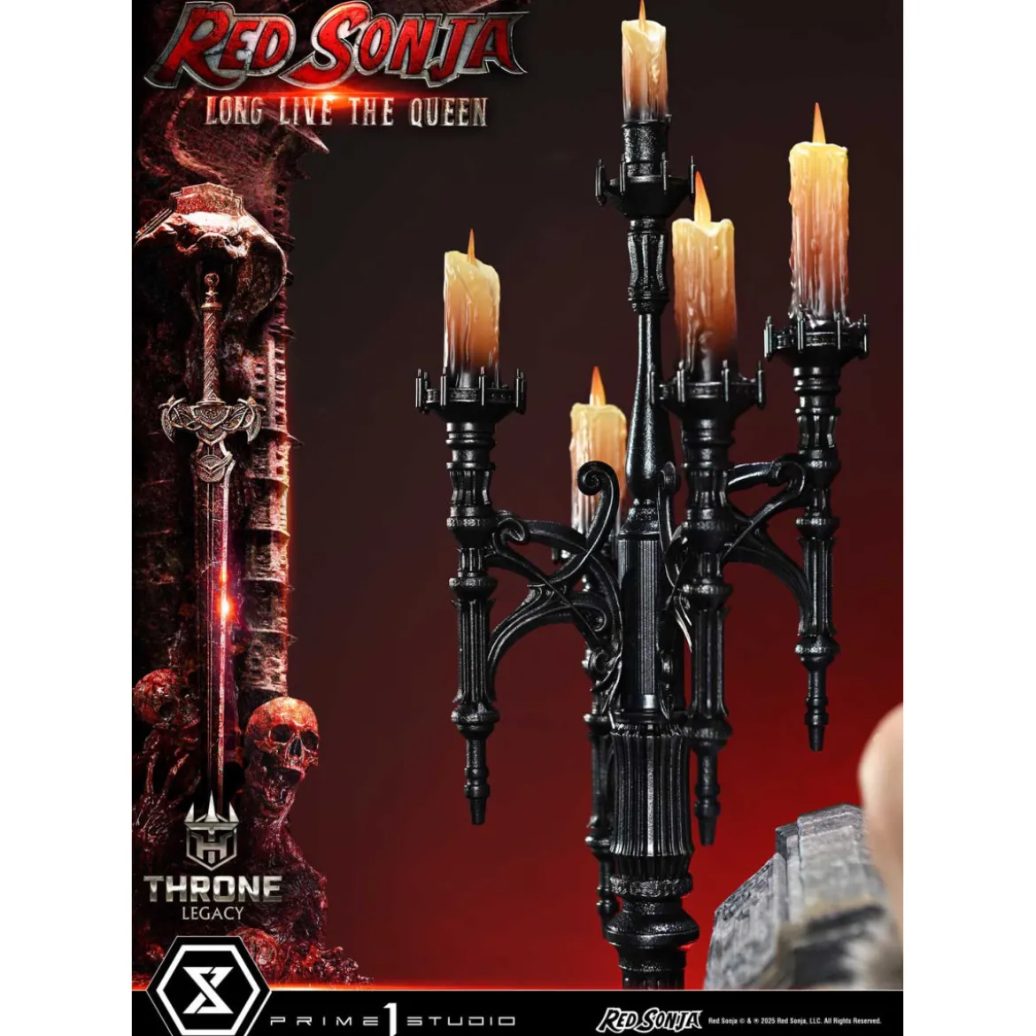 Prime 1 Throne Legacy Red Sonja Red Sonja : Long Live the Queen Bonus Version