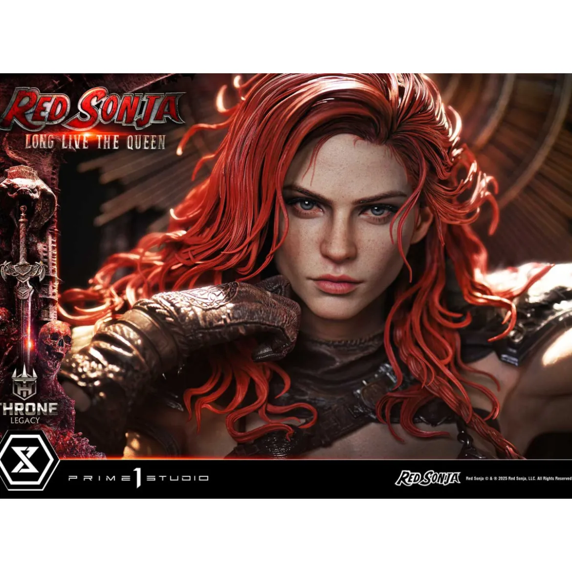 Prime 1 Throne Legacy Red Sonja Red Sonja : Long Live the Queen Bonus Version