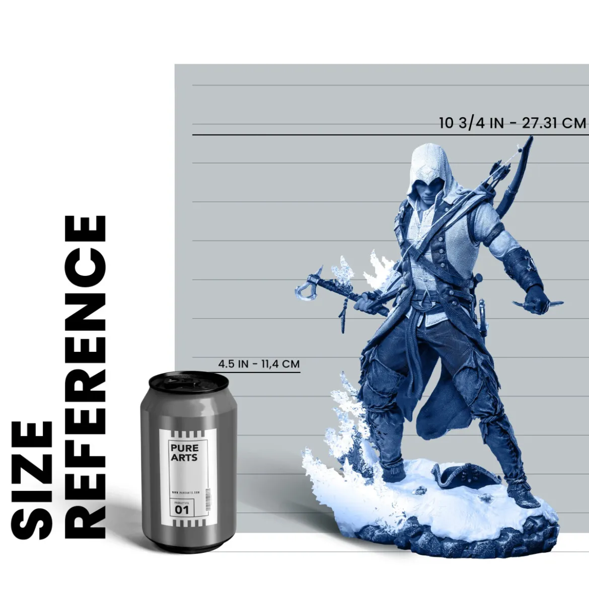 Pure Arts - Animus Connor 1/8 - Assassin´s Creed III