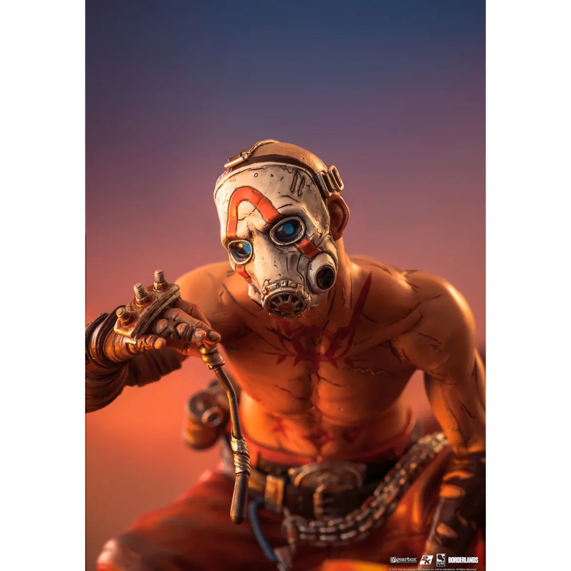 Pure Arts - Borderlands Psycho Bandit & Claptrap Diorama 1/6