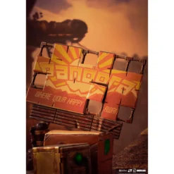 Pure Arts - Borderlands Psycho Bandit & Claptrap Diorama 1/6