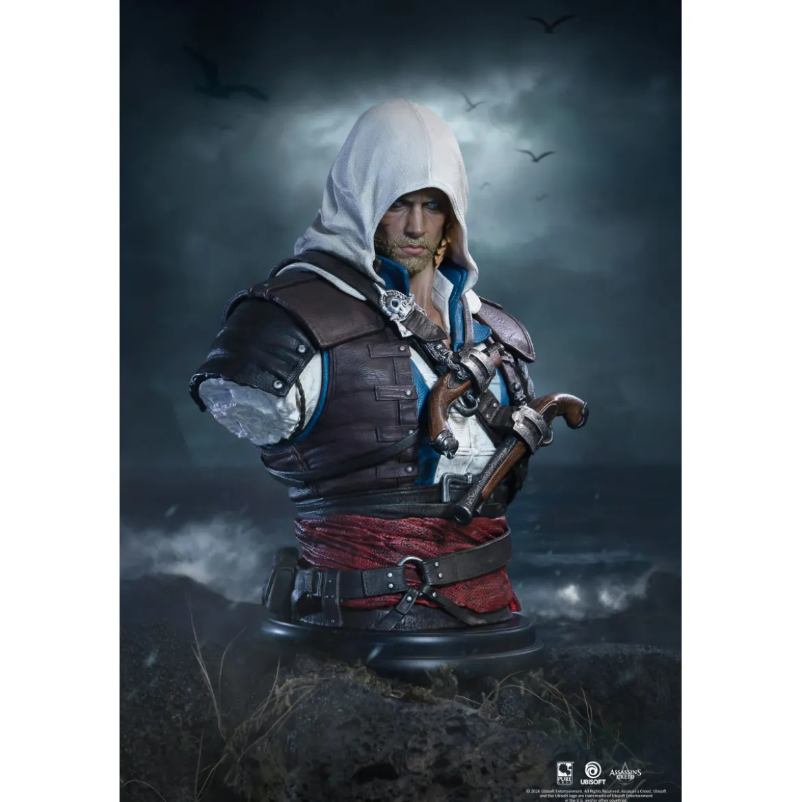 Pure Arts - Edward kenway 1/4 scale bust - Assassin´s Creed Black Flag