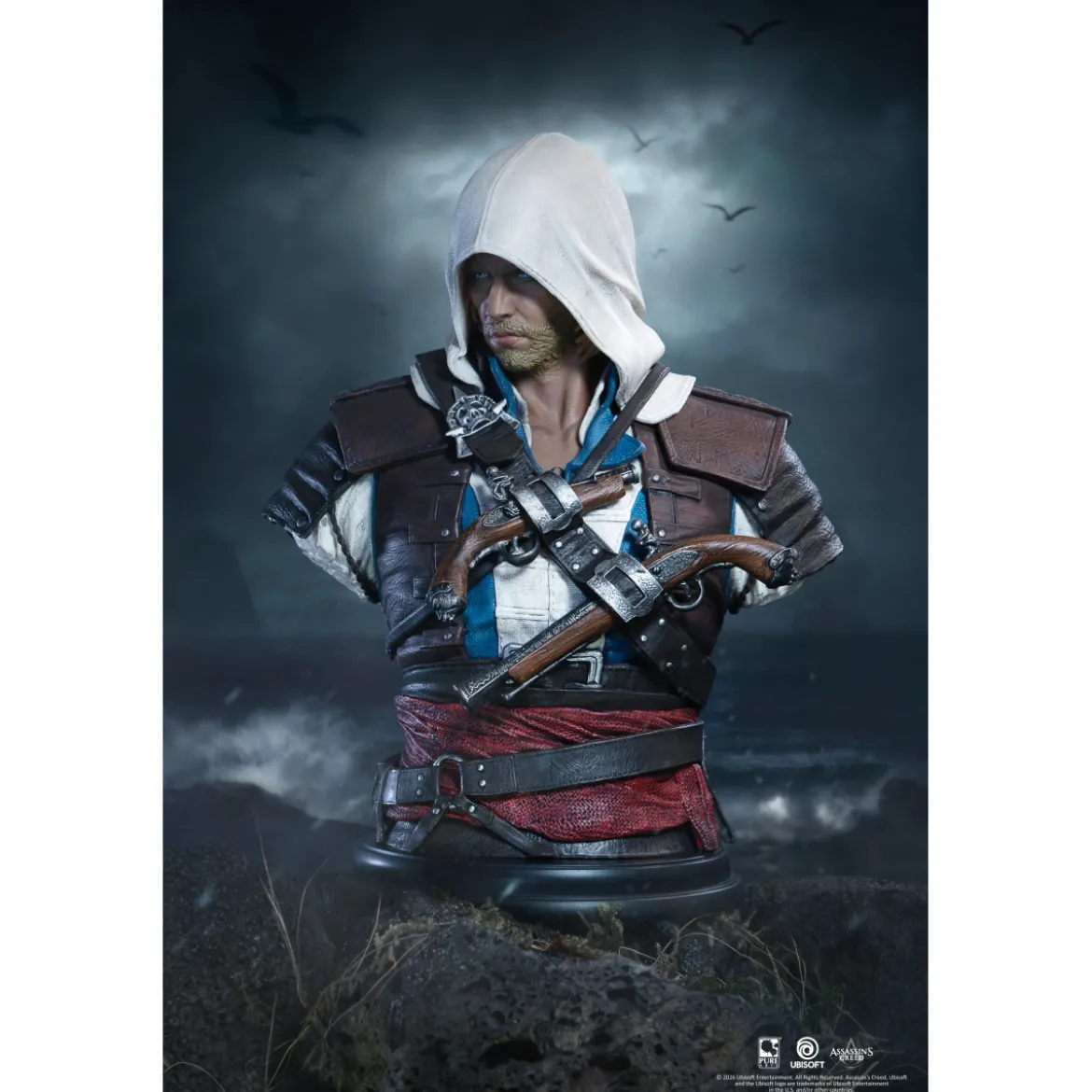 Pure Arts - Edward kenway 1/4 scale bust - Assassin´s Creed Black Flag