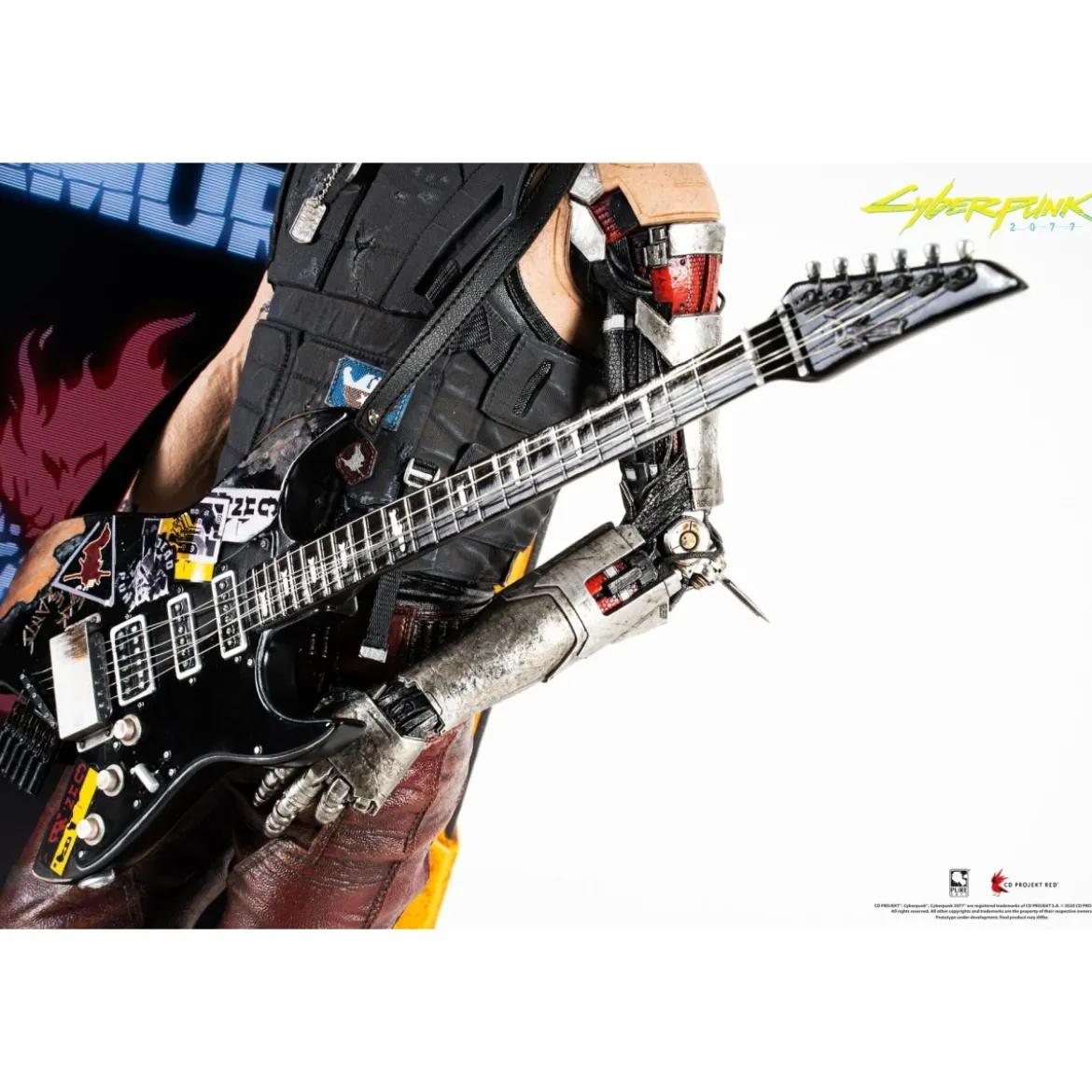 Pure Arts - Johnny Silverhand 1/4 Statue Exclusive - Cyberpunk 2077