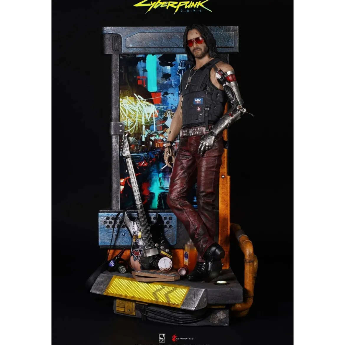 Pure Arts - Johnny Silverhand 1/4 Statue Exclusive - Cyberpunk 2077