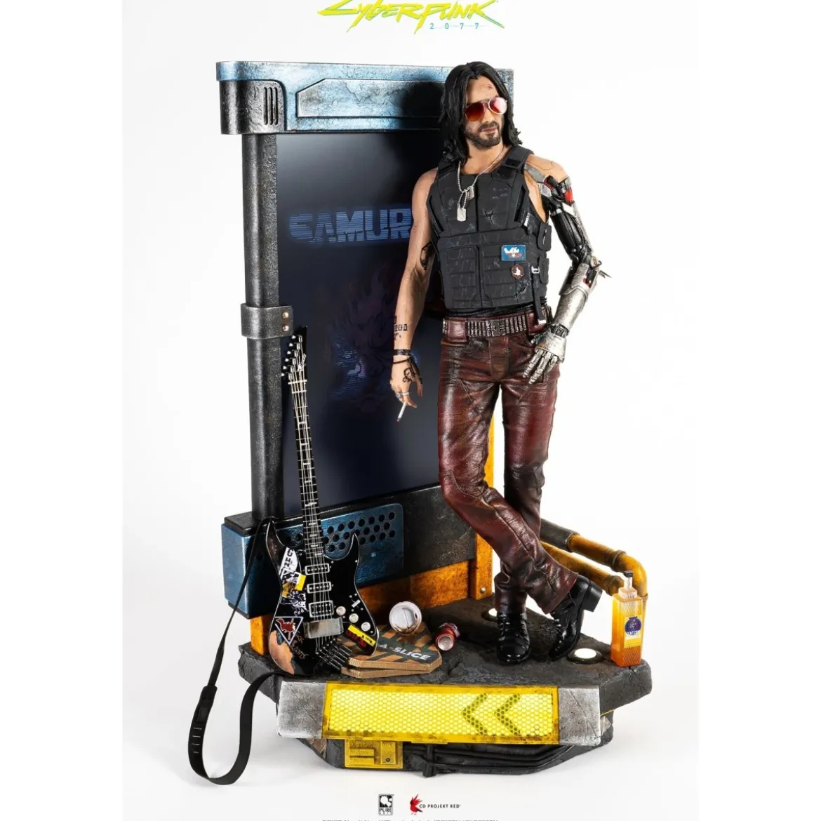 Pure Arts - Johnny Silverhand 1/4 Statue Exclusive - Cyberpunk 2077