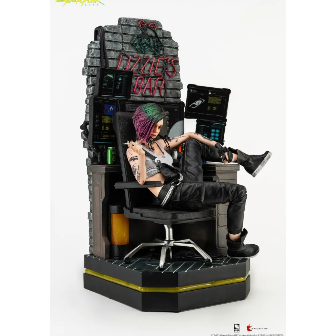 Pure Arts - Judy Alvarez 1/4 Statue - Cyberpunk 2077