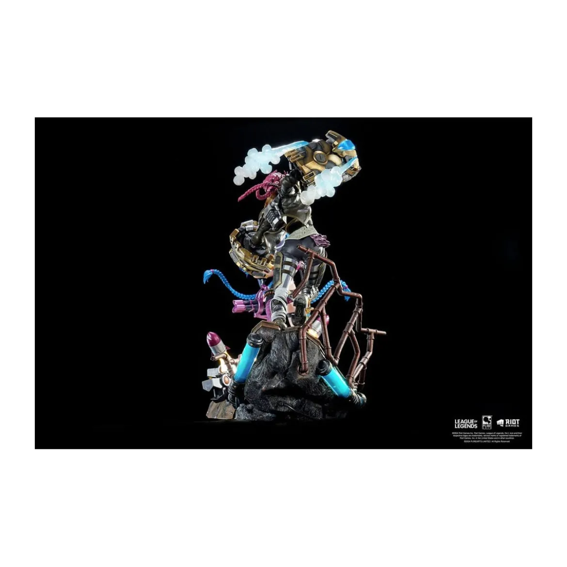 Pure Arts - League of Legends JINX & VI 1/6 Scale Statue Bundle