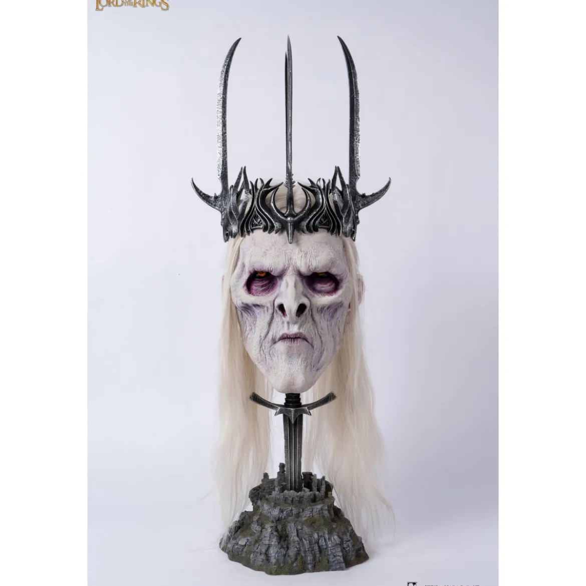 Pure Arts LOTR Nazgul King 1:1 Scale Art Mask Statue - Lord of the Rings