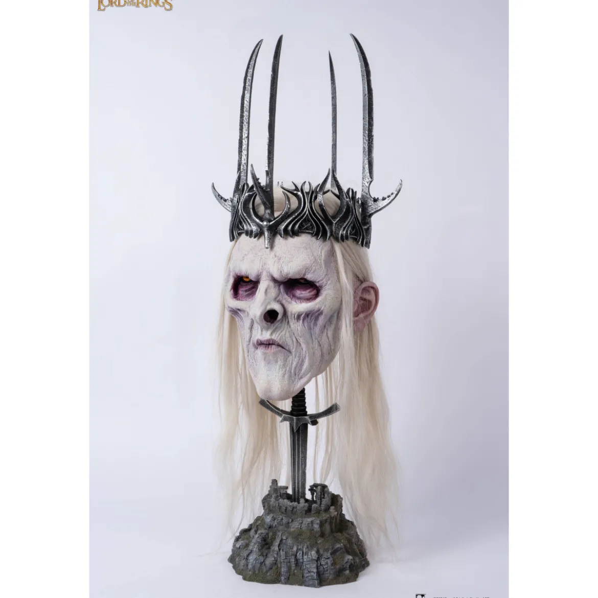 Pure Arts LOTR Nazgul King 1:1 Scale Art Mask Statue - Lord of the Rings