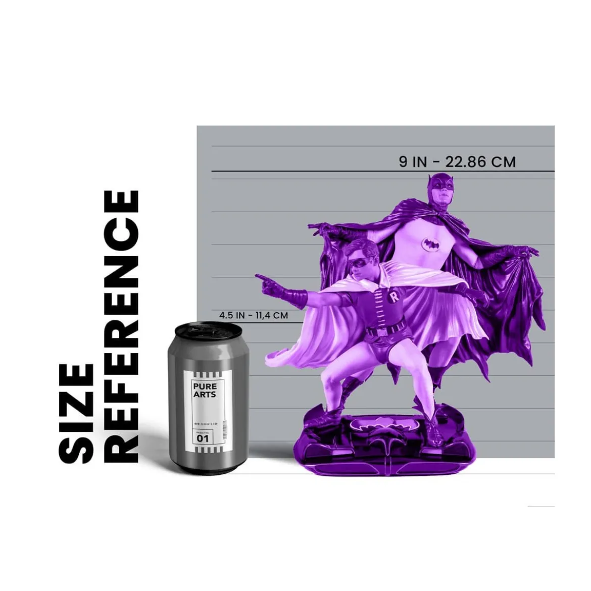 Pure Arts - PX Statuette - Diorama Batman & Robin (1966) 1/8