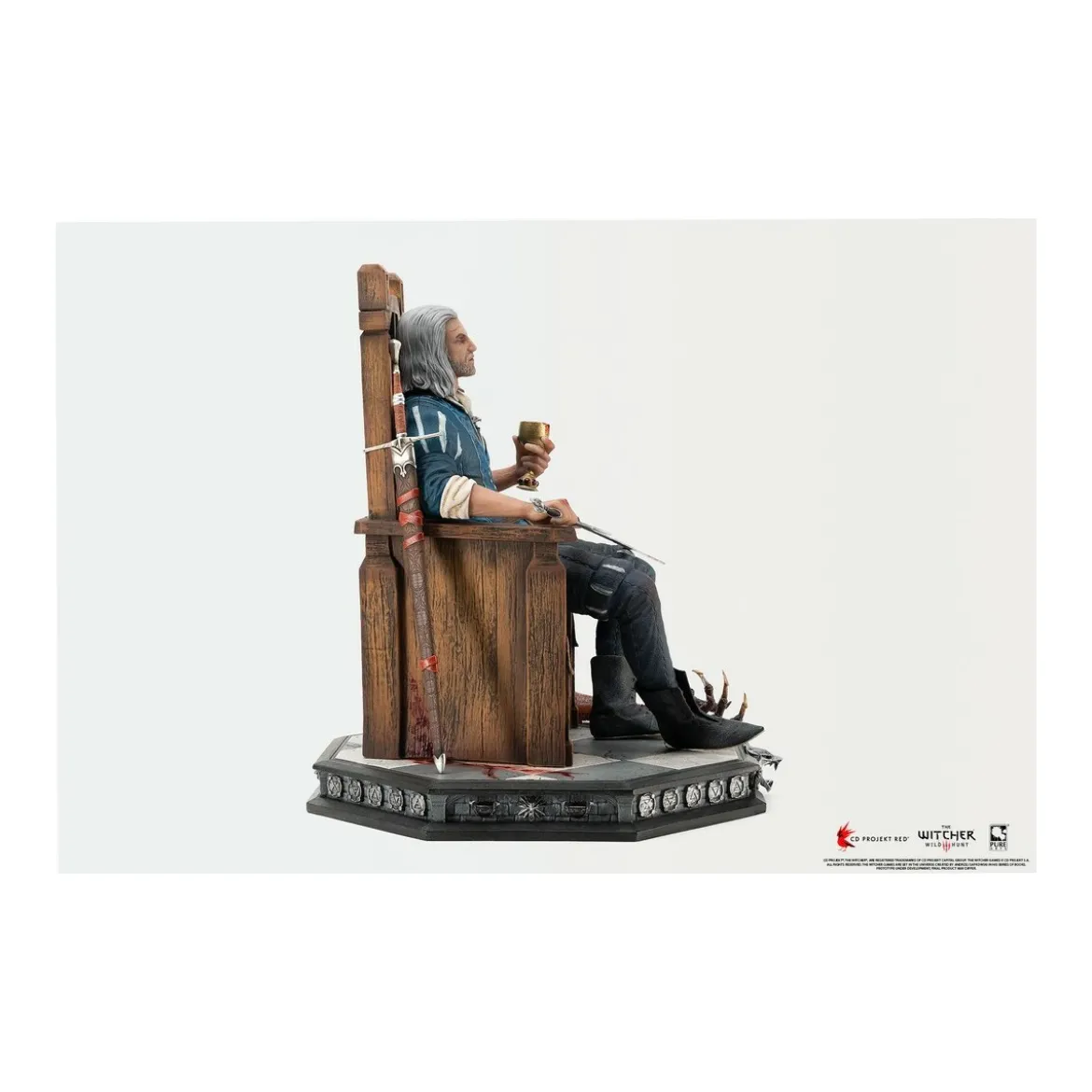 Pure Arts - The Witcher 3: Wild Hunt Geralt 1/6 Scale Statue.