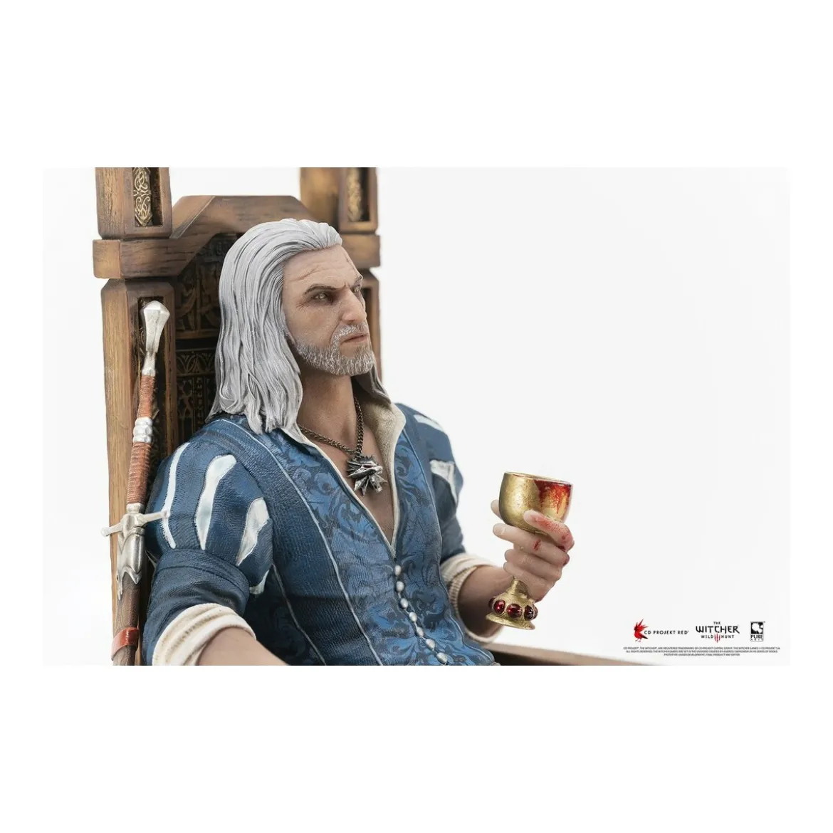 Pure Arts - The Witcher 3: Wild Hunt Geralt 1/6 Scale Statue.