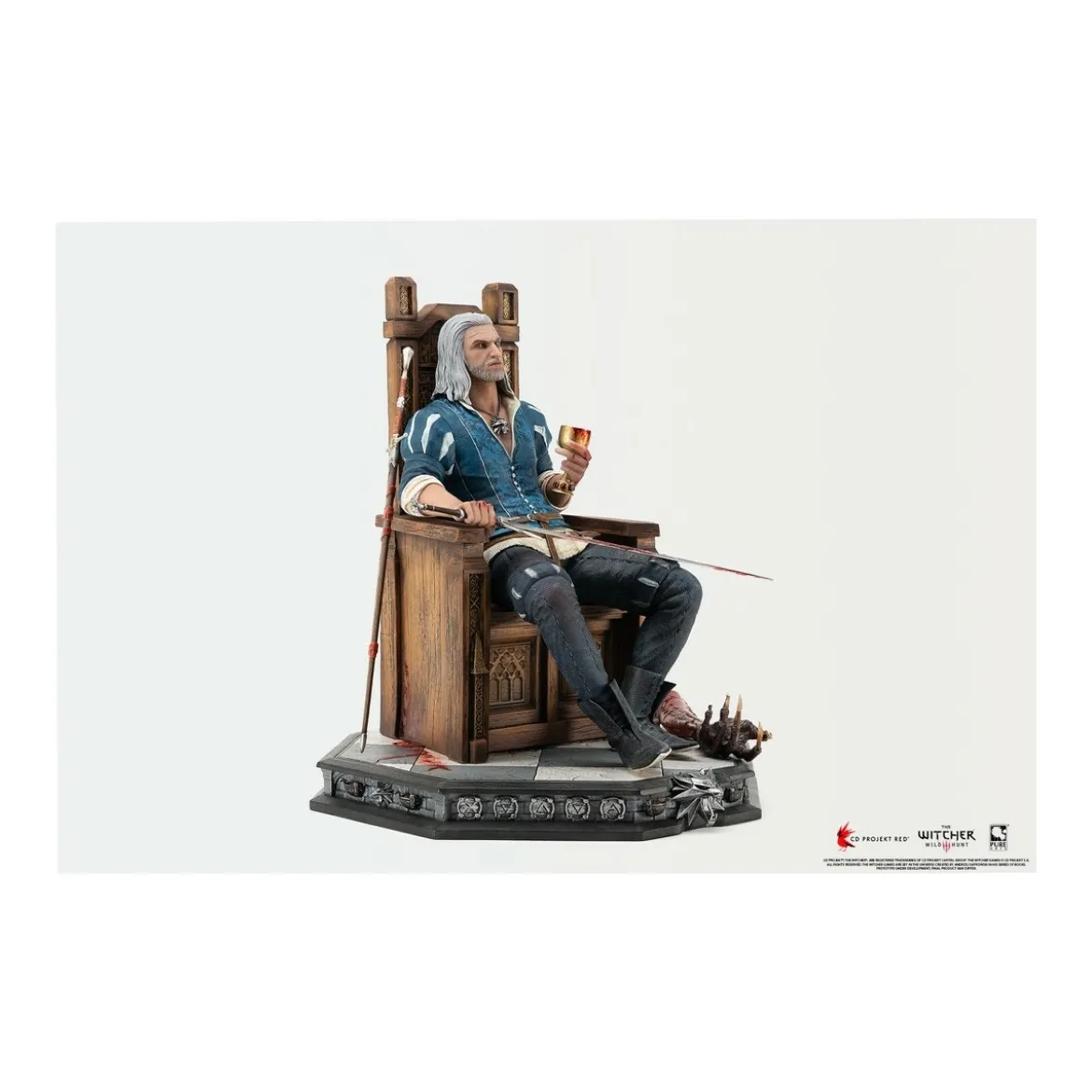 Pure Arts - The Witcher 3: Wild Hunt Geralt 1/6 Scale Statue.