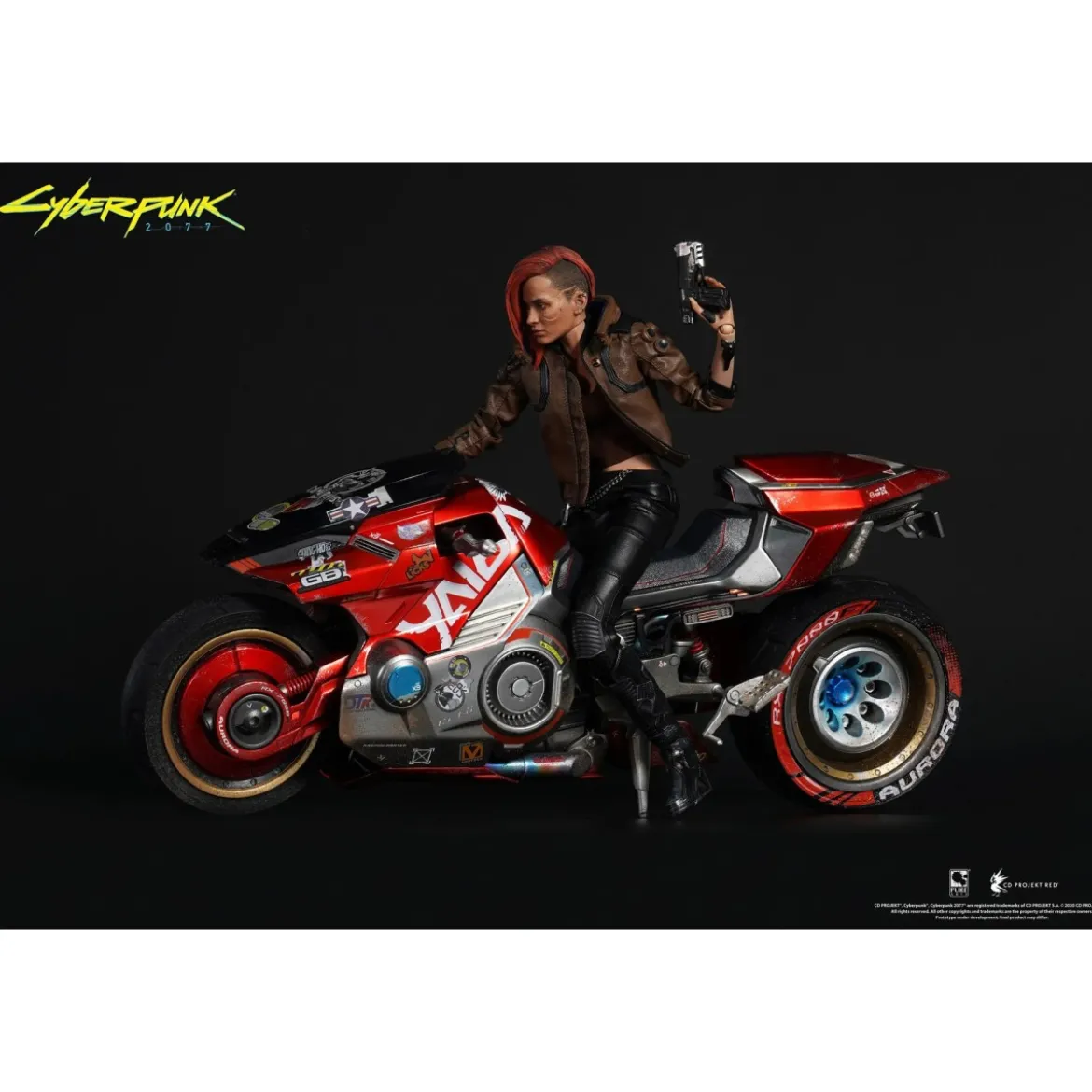 Pure Arts - V Female & Yaiba Kusanagi Set 1/6 - Cyberpunk 2077