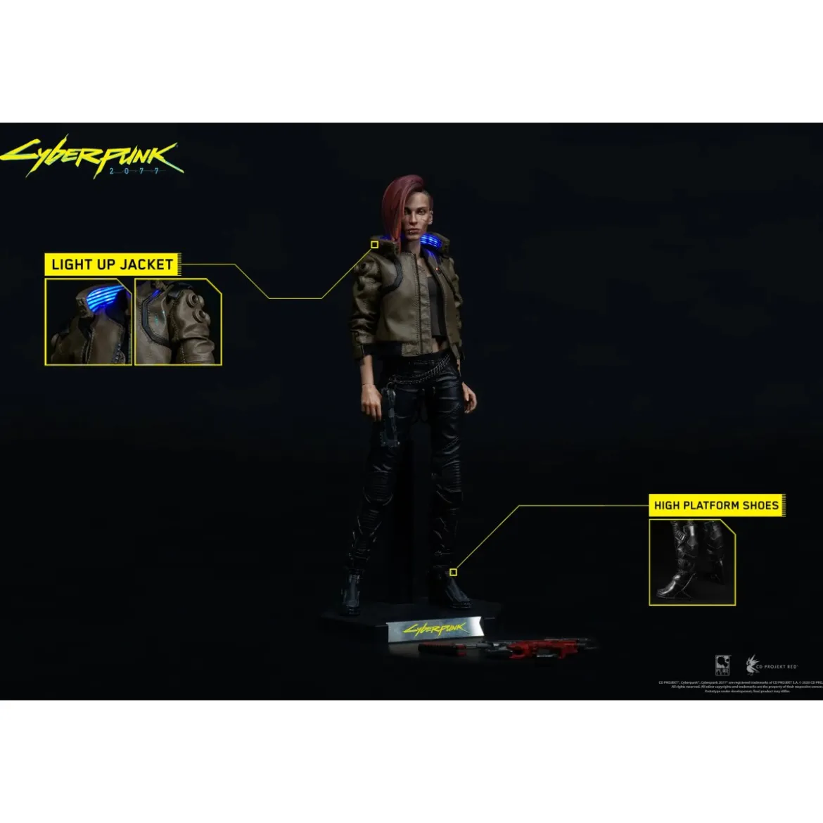Pure Arts - V Female & Yaiba Kusanagi Set 1/6 - Cyberpunk 2077
