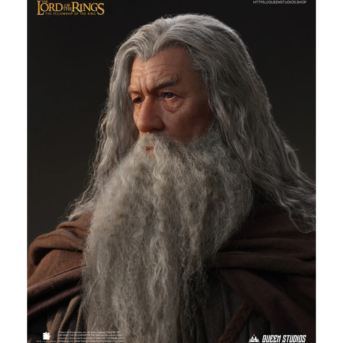 Queen Studios - Gandalf The Grey 1/3 Scale Statue - The Lord of the Rings: The Fellowship of the Ring