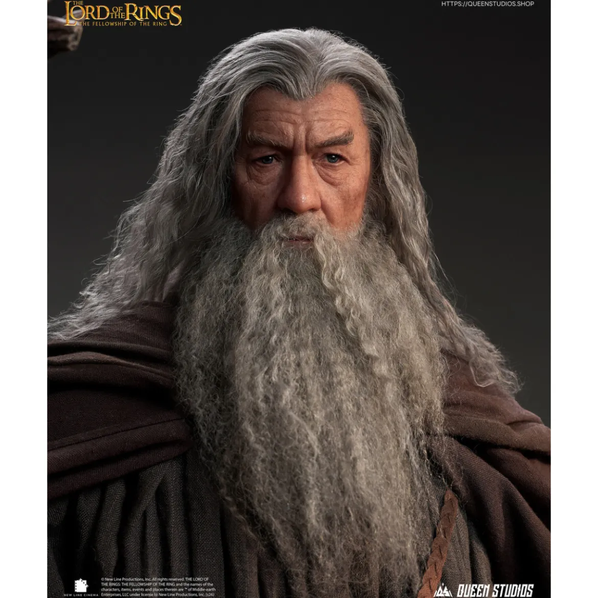 Queen Studios - Gandalf The Grey 1/3 Scale Statue - The Lord of the Rings: The Fellowship of the Ring