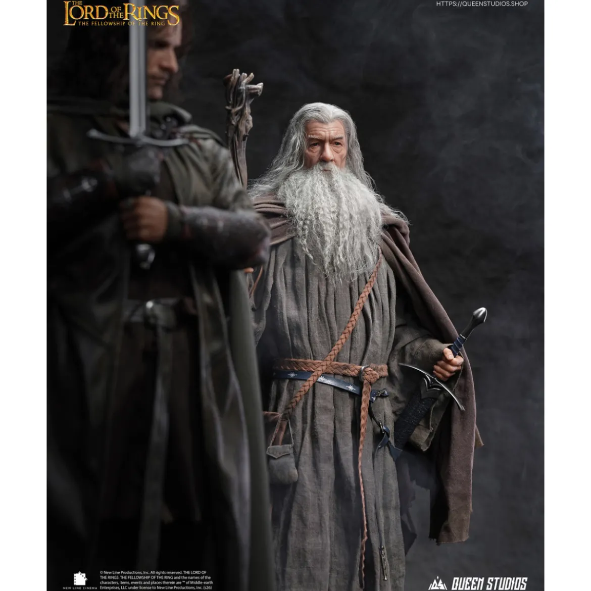 Queen Studios - Gandalf The Grey 1/3 Scale Statue - The Lord of the Rings: The Fellowship of the Ring