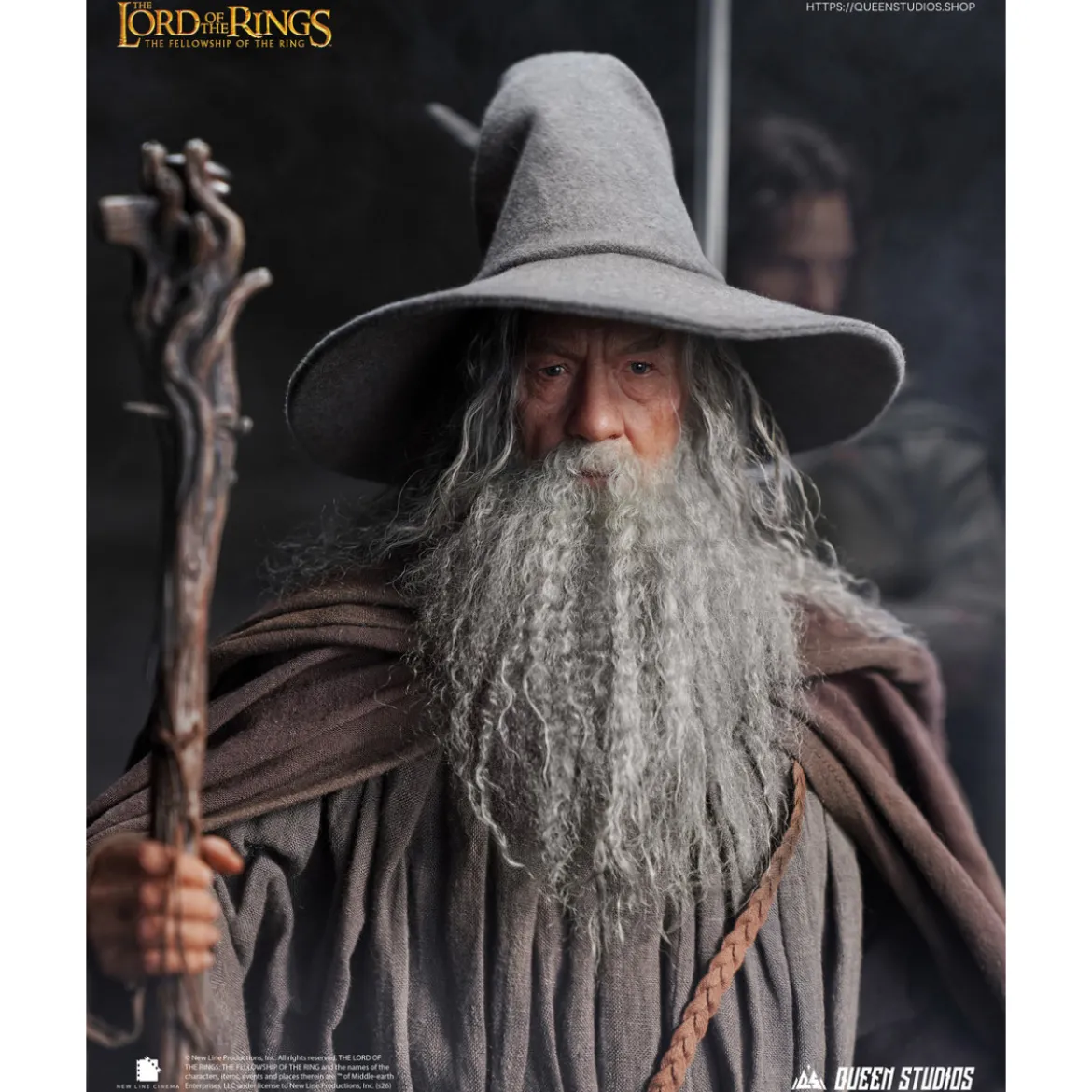 Queen Studios - Gandalf The Grey 1/3 Scale Statue - The Lord of the Rings: The Fellowship of the Ring