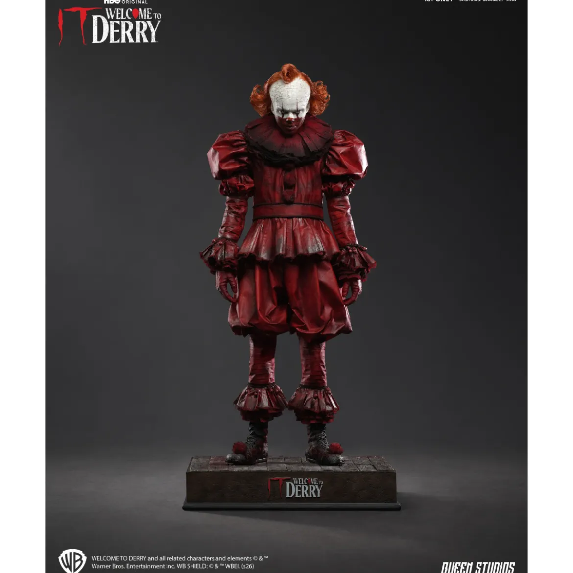 Queen Studios - Pennywise 1/3 statue Welcome to Derry Premium