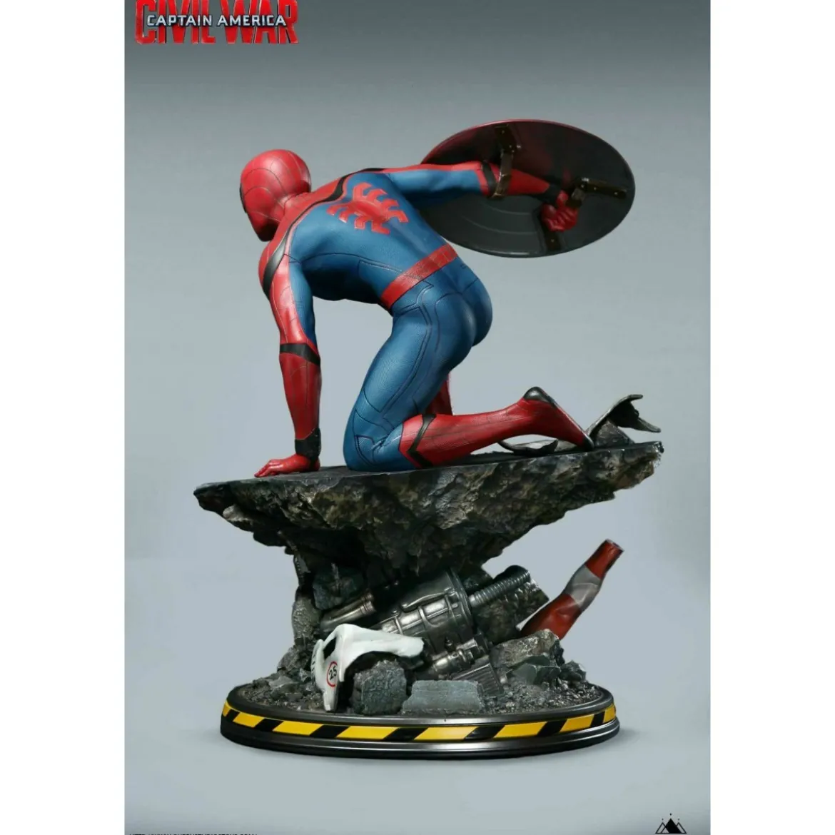 Queen Studios - Spider-Man 1/4 statue Premium Edition - Captain America: Civil War