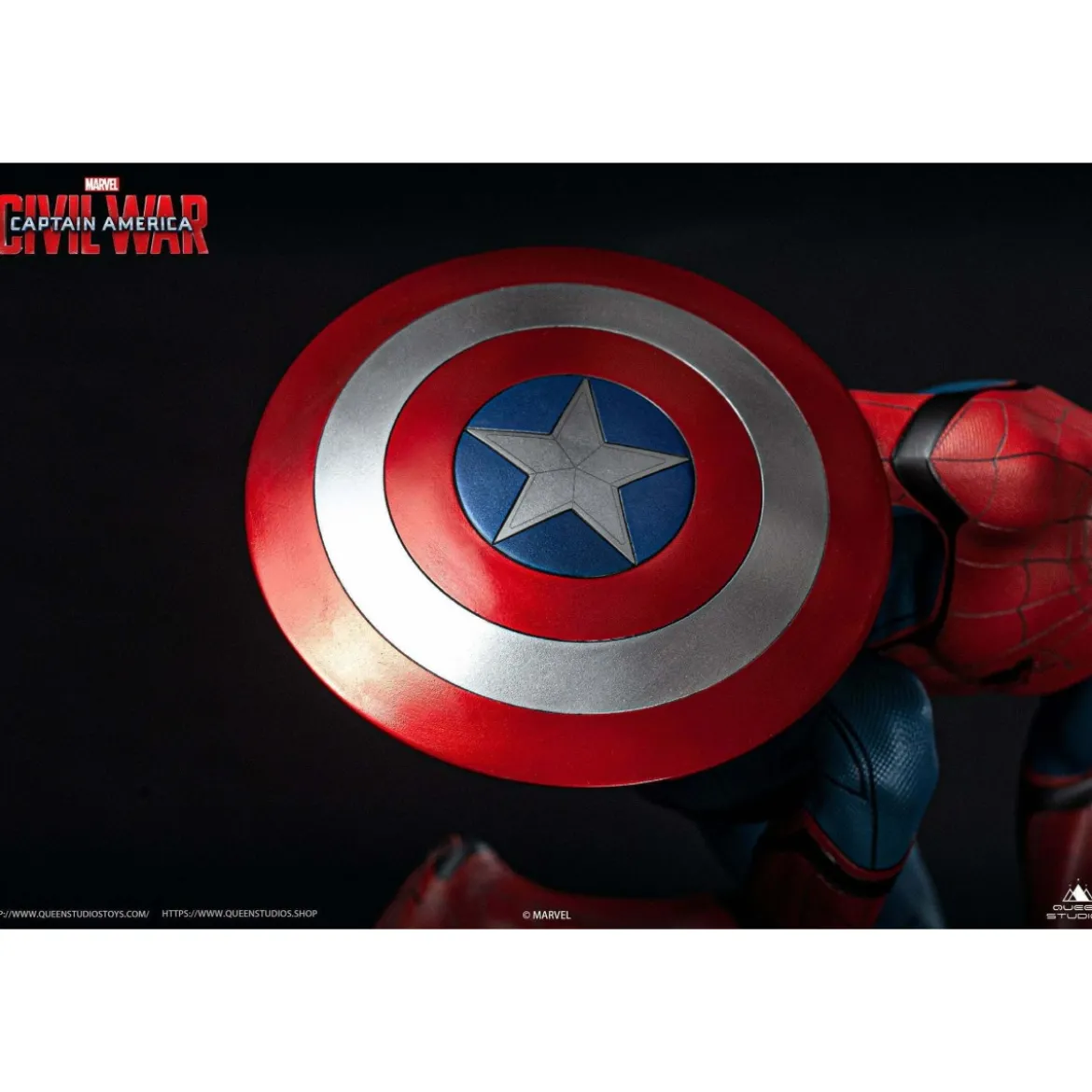 Queen Studios - Spider-Man 1/4 statue Premium Edition - Captain America: Civil War