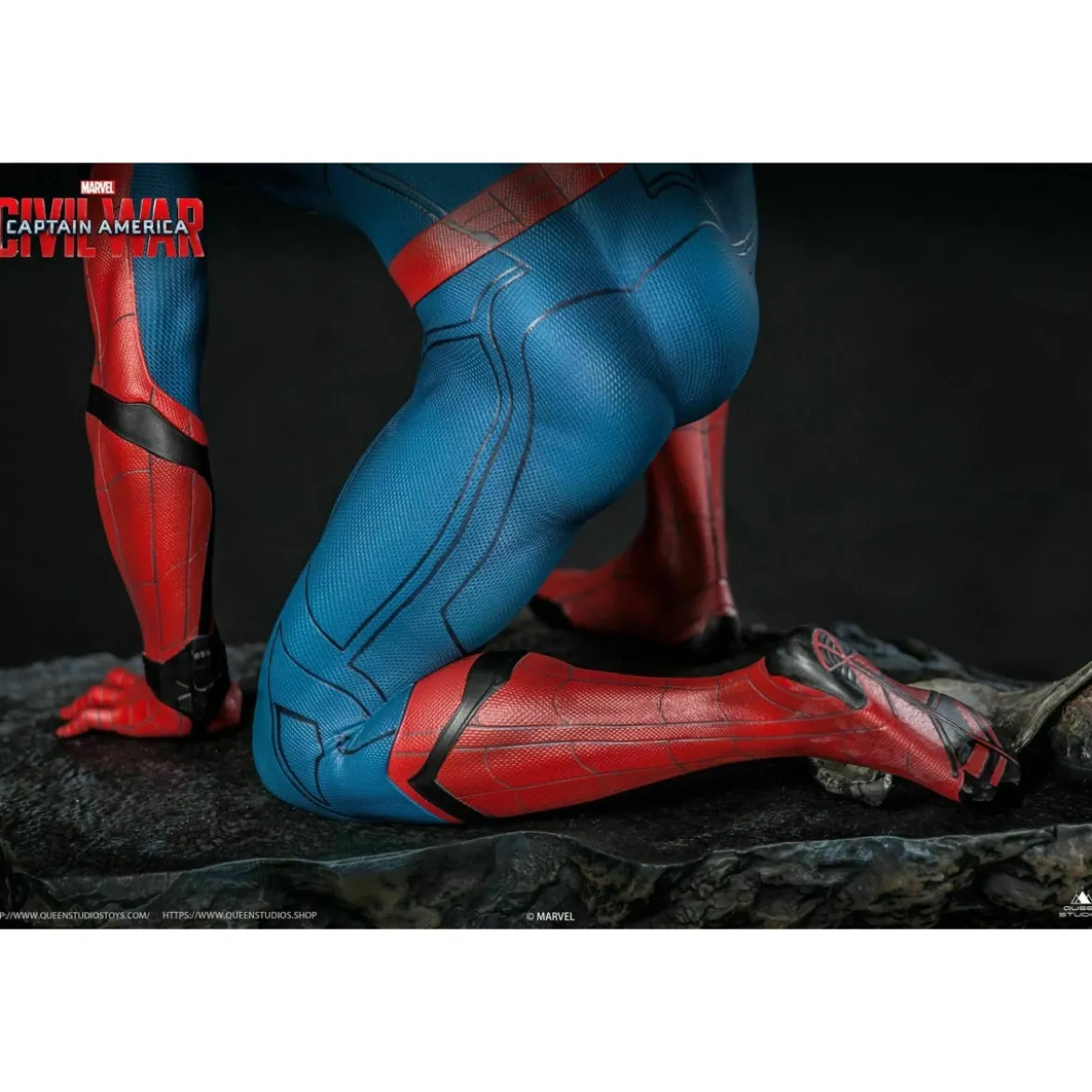 Queen Studios - Spider-Man 1/4 statue Premium Edition - Captain America: Civil War