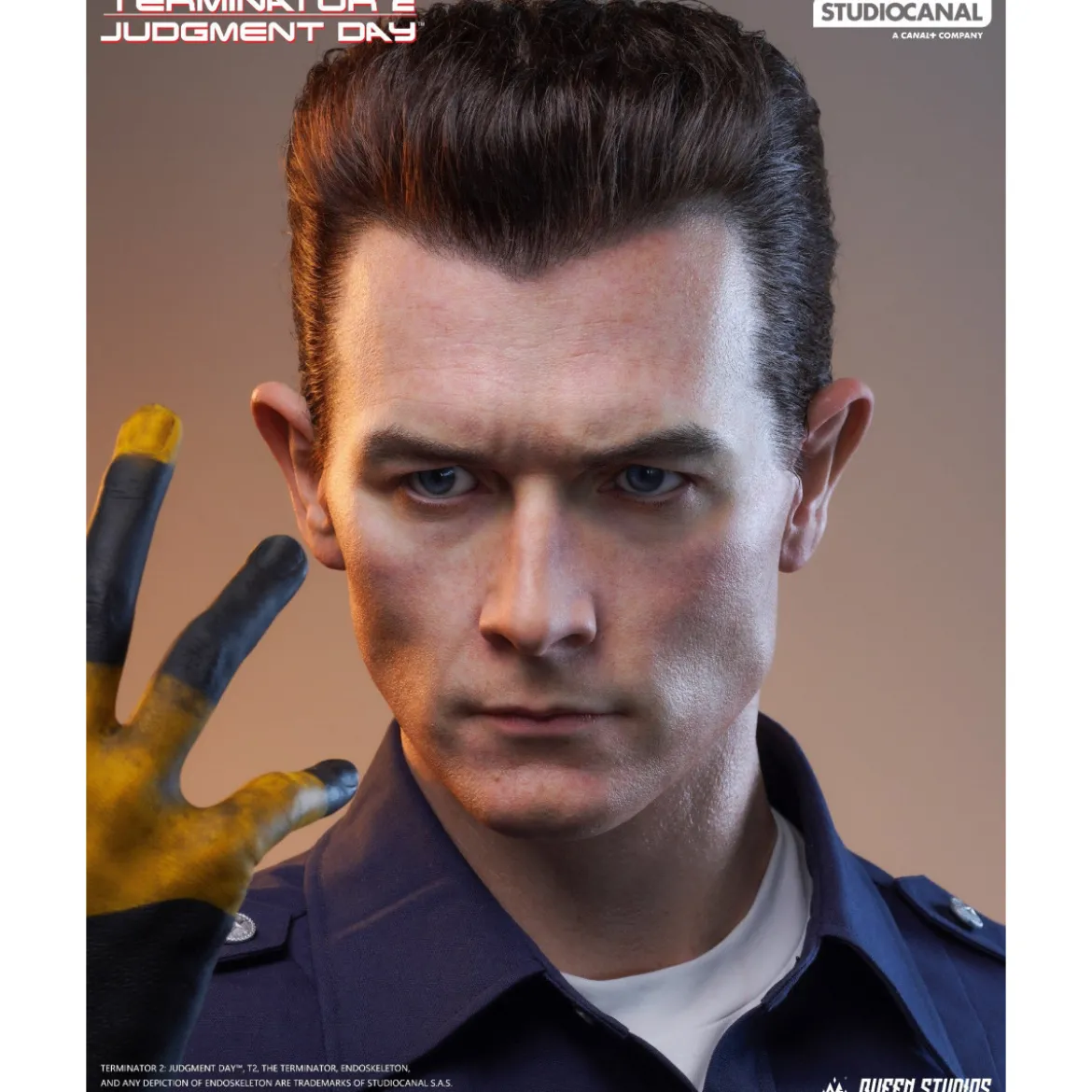 Queen studios - Terminator 2 - T1000 Life Size Bust 2.0