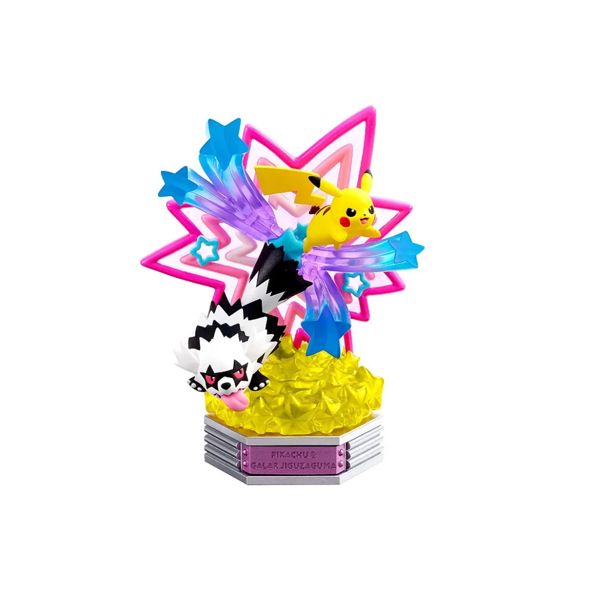 Re-Ment - Pokemon - NEON PARTY set de 6 figurines en blind box.