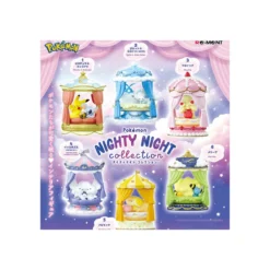 Re-Ment - Pokemon - NIGHTY NIGHT COLLECTION set de 6 figurines en blind box.
