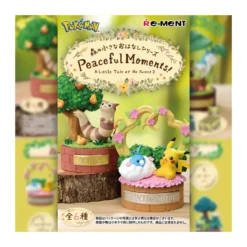 Re-Ment - Pokemon - Peaceful Moments! (Forest Story series) set de 6 figurines en blind box.