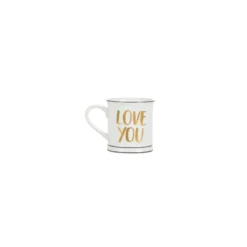 Sass & Belle - Gold Love You Mug