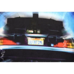 SD Toys - Coussin oreiller DELOREAN ROADS - Retour vers le Futur - Back to the Future - BTTF