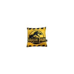 SD Toys - Coussin oreiller Jurassic Park - Caution Logo