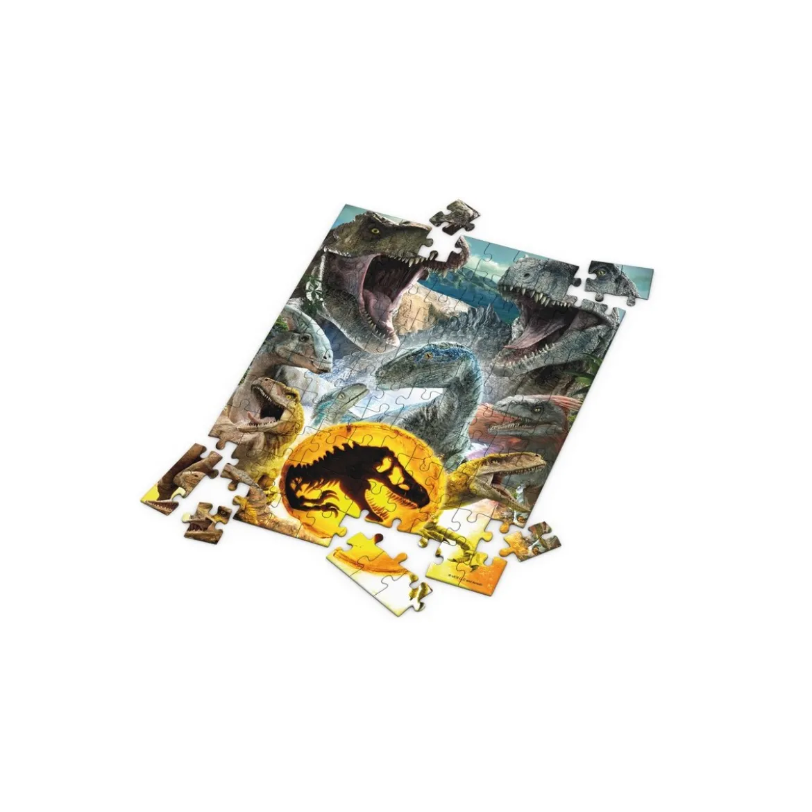 SD Toys - Puzzle Jurassic World effet 3D - Compo Carnivorous 100 pcs