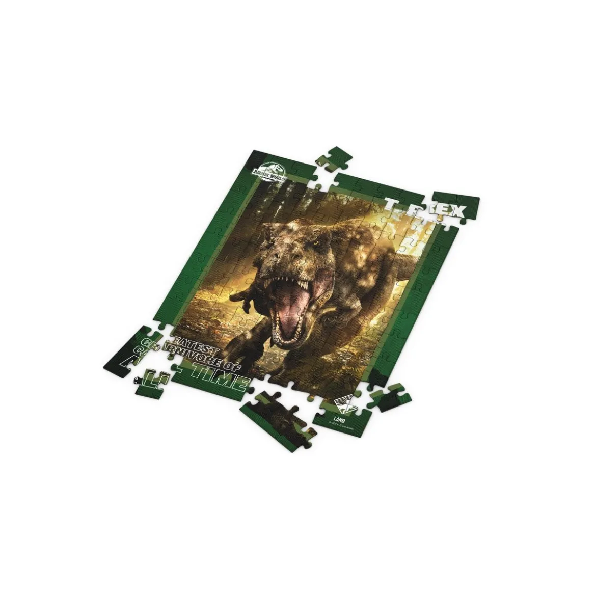 SD Toys - Puzzle Jurassic World effet 3D - T-Rex 100 pcs