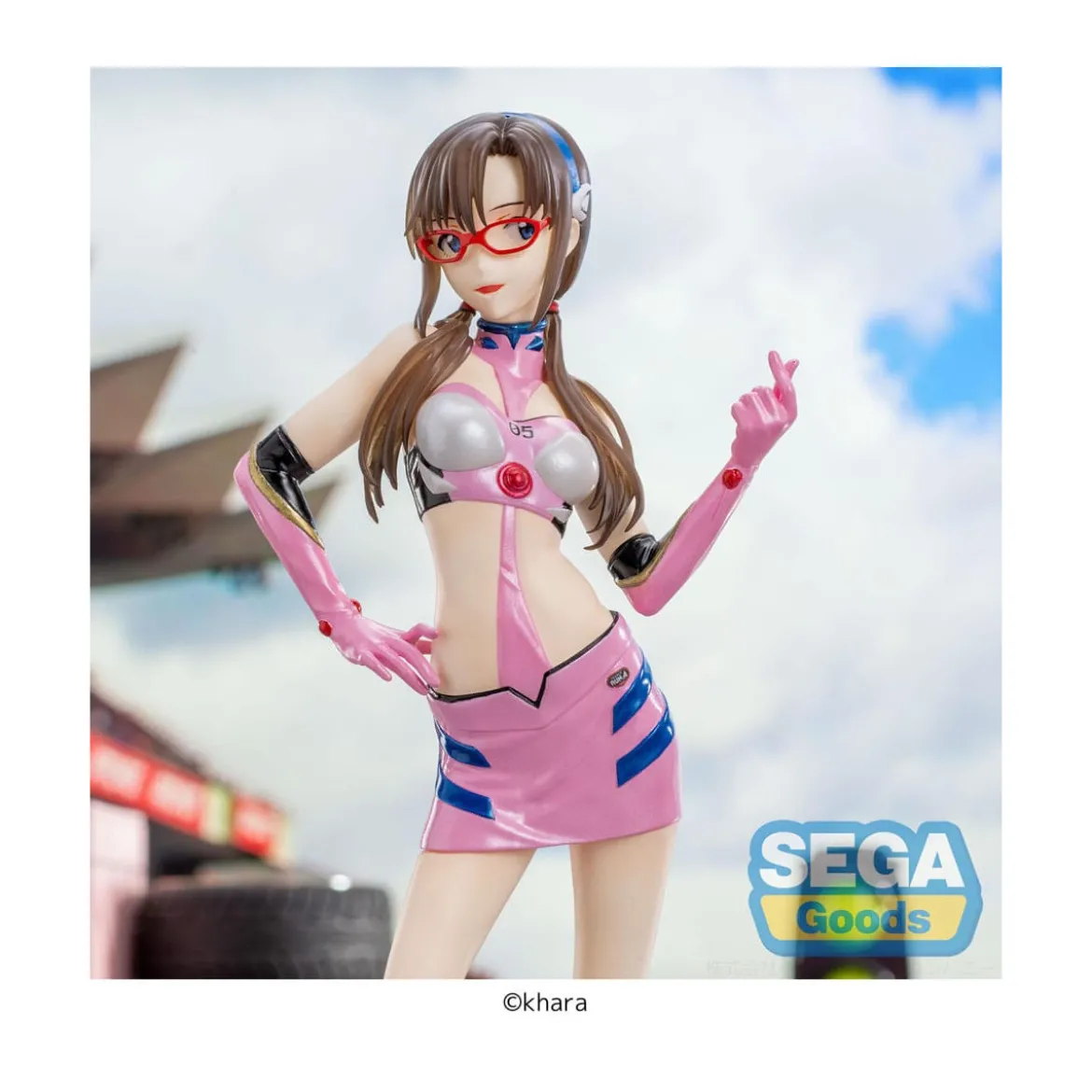 SEGA Goods Luminasta - Mari Makinami Illustrious Pit Walk - EVANGELION RACING