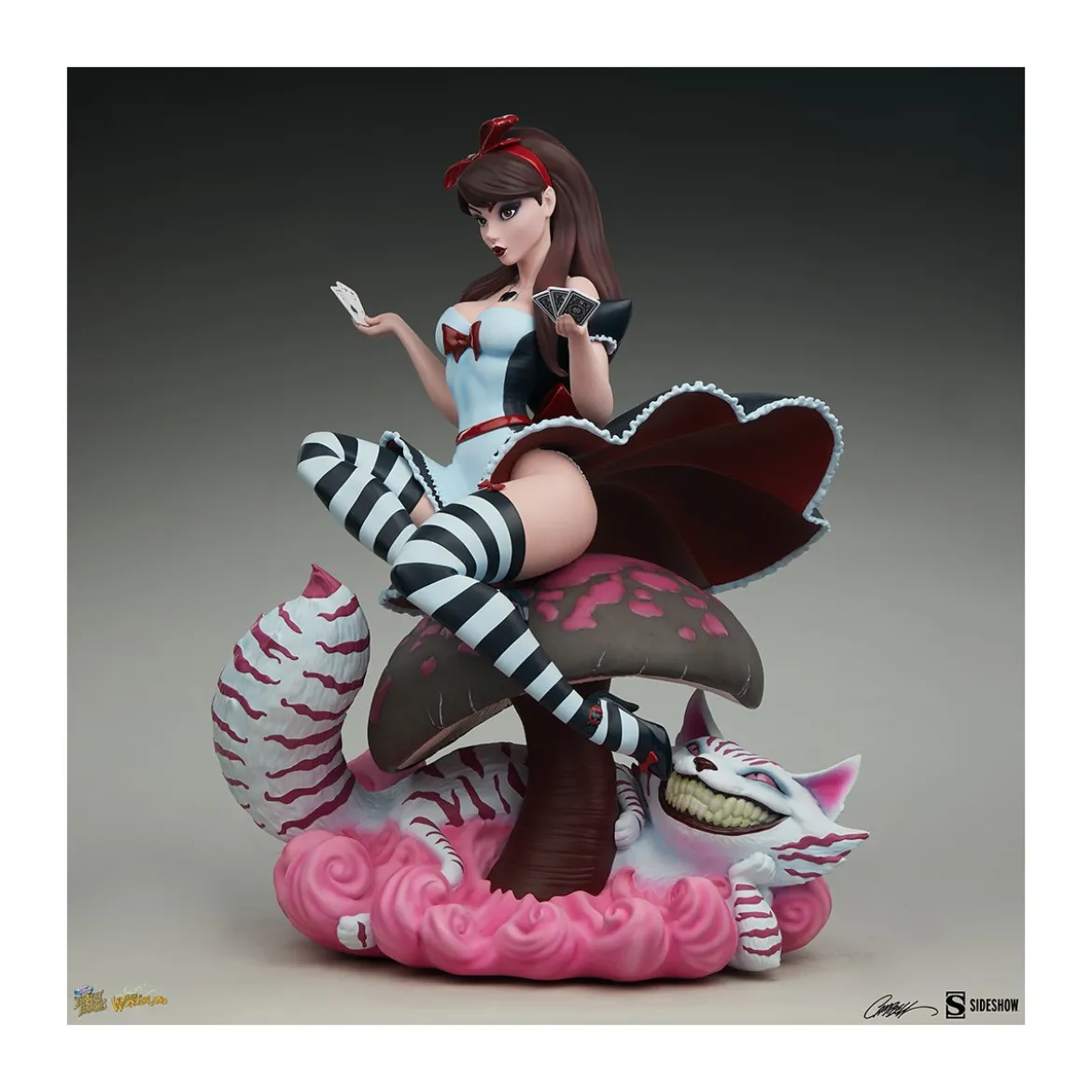 Sideshow Alice Au Pays Des Merveilles Game of Hearts Edition - Fairytale Fantasies Collection Campbell