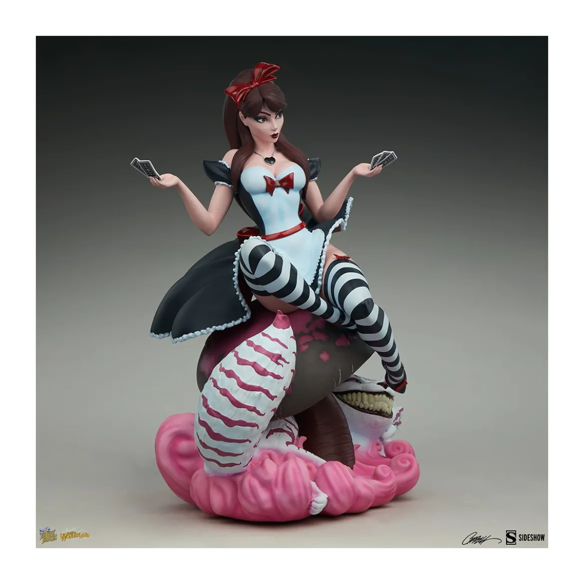 Sideshow Alice Au Pays Des Merveilles Game of Hearts Edition - Fairytale Fantasies Collection Campbell