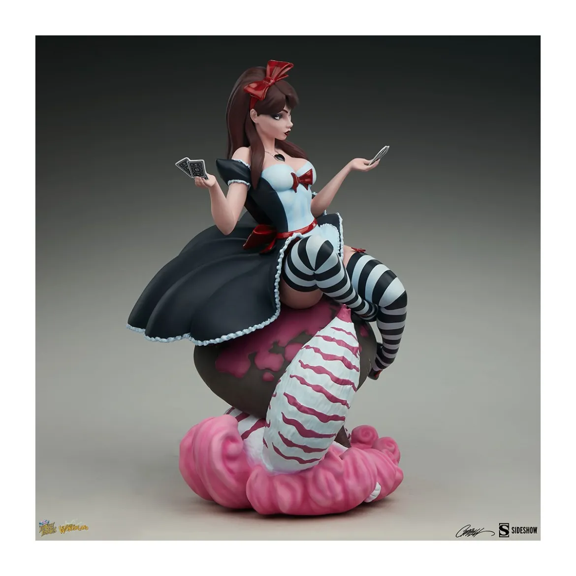 Sideshow Alice Au Pays Des Merveilles Game of Hearts Edition - Fairytale Fantasies Collection Campbell